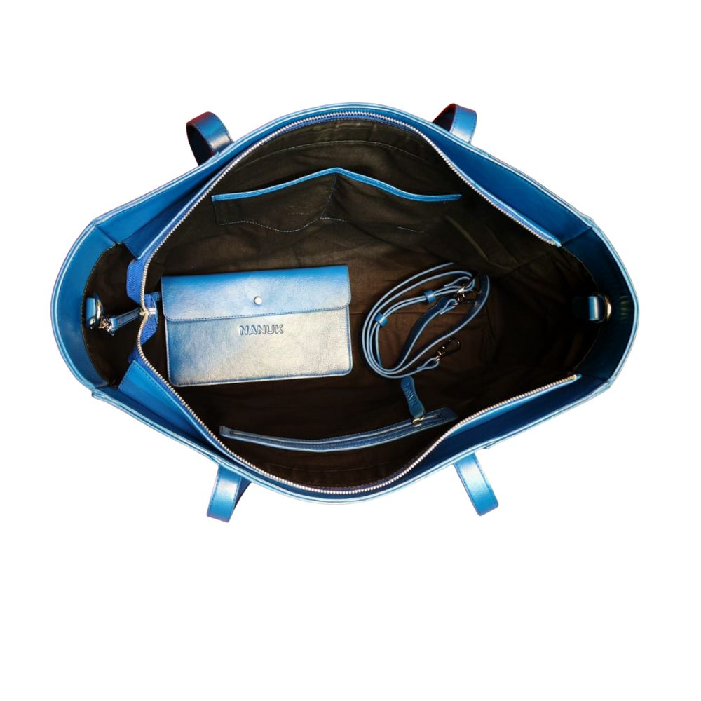 Genuine Leather Ladies Tote Bag