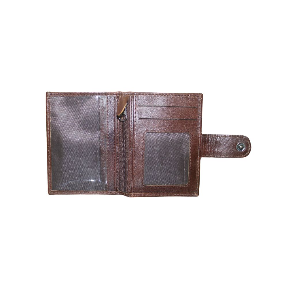 Short Leather Wallet for Men