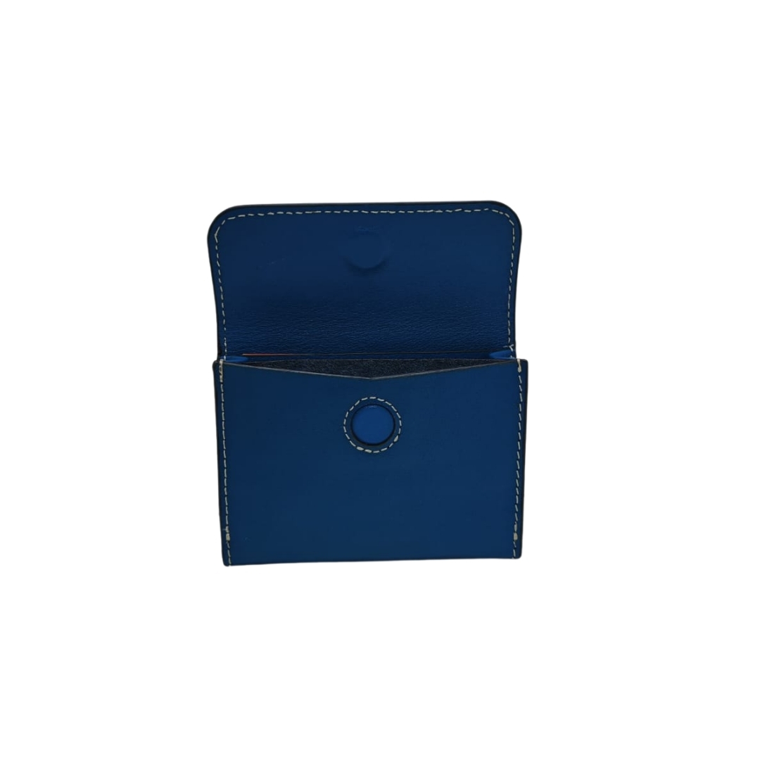 Multi-Color Genuine Leather Unisex Card Holder