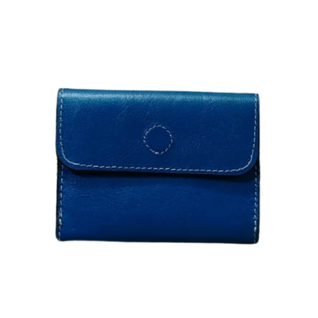 Multi-Color Genuine Leather Unisex Card Holder