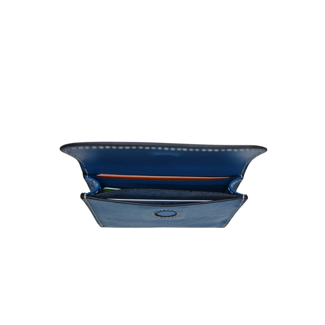 Multi-Color Genuine Leather Unisex Card Holder