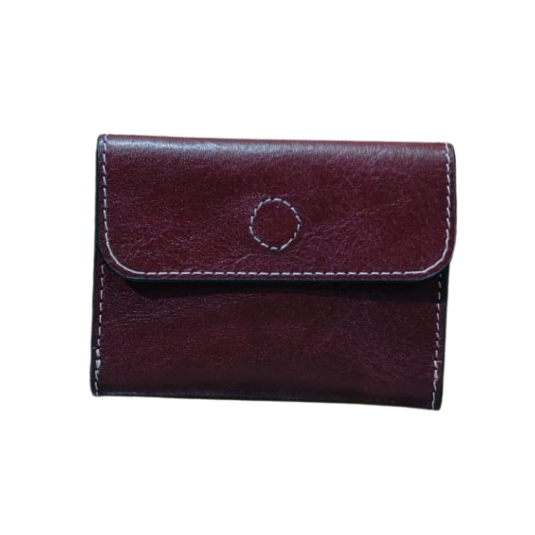 Multi-Color Genuine Leather Unisex Card Holder