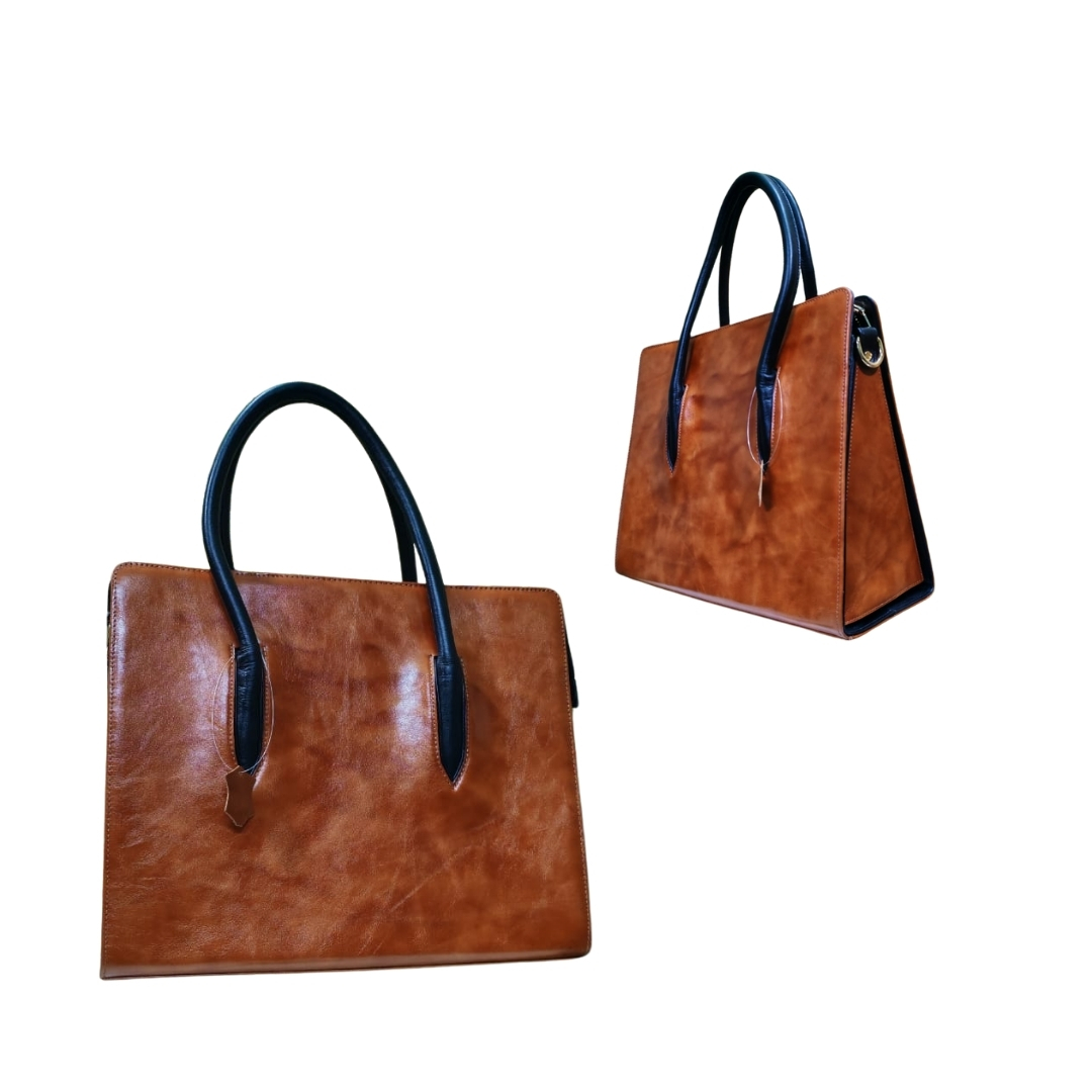 Women’s Leather Tote Bag – Premium Multi-Color